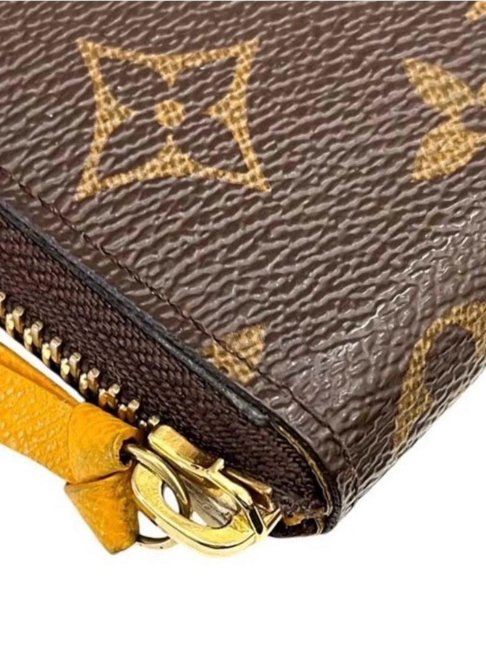 Louis Vuitton Portefeuille Clemence Wallet Monogram zip around Limited Edition.